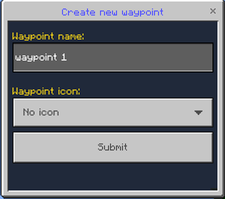 Мод Multiplayer Waypoint System для Minecraft