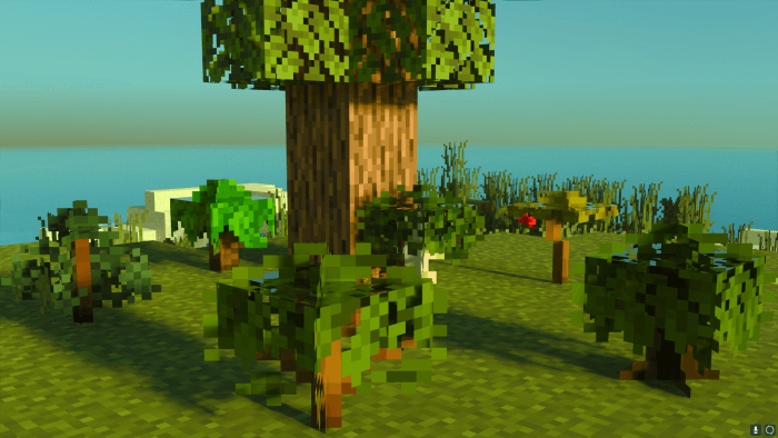 Скачать текстуры Улучшенная листва (Better Foliage) для Minecraft на Андроид